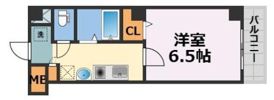ドエル心斎橋の間取り画像