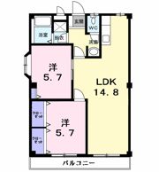 森マンションの間取り画像