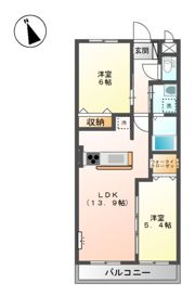 グレーシア緑ヶ丘の間取り画像