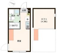 ハーモニーテラス白鷺Ⅱの間取り画像