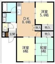 ピアー横手の間取り画像