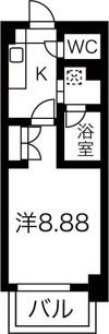タウンライフ朝岡の間取り画像