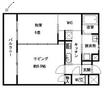 リンデン東薬院の間取り画像