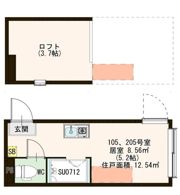 ハーモニーテラス中板橋Ⅳの間取り画像
