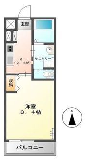 セレンディピティの間取り画像