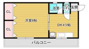 コーポよねはくの間取り画像
