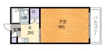 アメニティ長束Ⅱの間取り画像