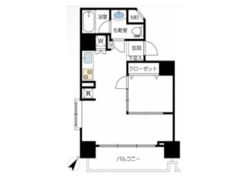 朝日ツイン目黒の間取り画像