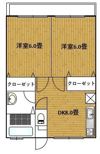 紫陽花Ⅰ 1-の間取り画像