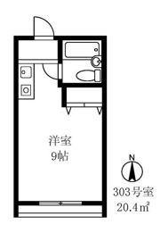 ビラ本郷の間取り画像