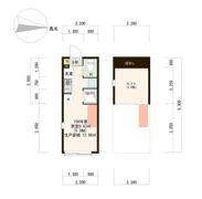 KOSEI Maison 松が丘 IoT 独洗 ネットフリーの間取り画像