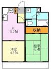 ラポールヤマミツの間取り画像