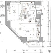 GENOVIA新御徒町skygardenの間取り画像