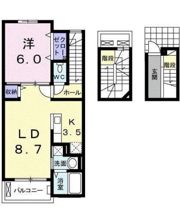 グランツ・フジの間取り画像