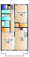 ホワイトナイトの間取り画像