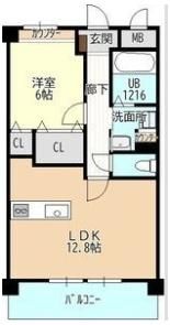 La・Fonte野萩（ラ・フォンテ野萩）の間取り画像