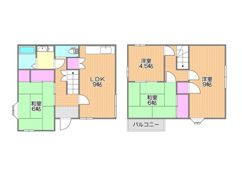 西山戸建北棟の間取り画像