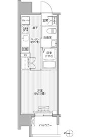 セントラーレ新城の間取り画像