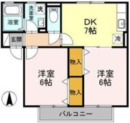 ハイカムール B棟の間取り画像