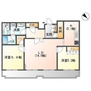千種タワーヒルズの間取り画像