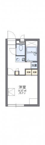 レオパレス敬愛の間取り画像