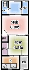 橋波東ときわの間取り画像