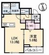 ツアンガーデン B棟の間取り画像