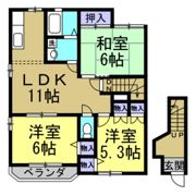 メイプルタウン小林の間取り画像