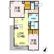 M&S RESIDENCEの間取り画像