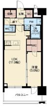 リッツ新大阪プレミアムの間取り画像