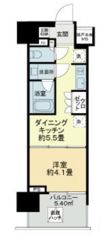 ライオンズ東京三ノ輪ミレスの間取り画像
