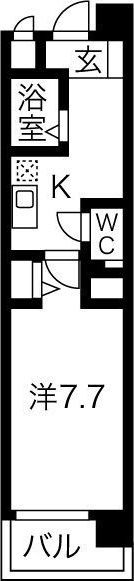 グレイス今池の間取り画像