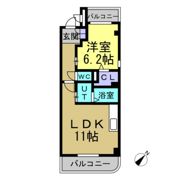 メルベーユ・HAJIⅢの間取り画像