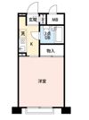 メーテルハイツ Ⅱの間取り画像