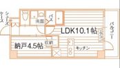 パティオ東古松の間取り画像