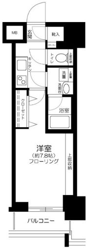 ブライズ板橋クレヴィスタの間取り画像