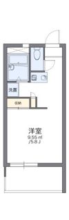 レオパレスリバティの間取り画像