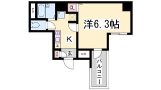 モンサンミッシェルハサカの間取り画像