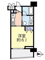 グランヴァンラクシス東大島の間取り画像