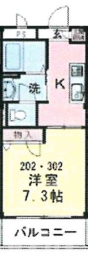 エクセルハイムⅢの間取り画像