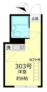 コンフォルト日暮里の間取り画像