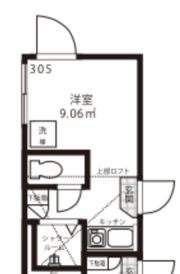 ルミナ池袋の間取り画像