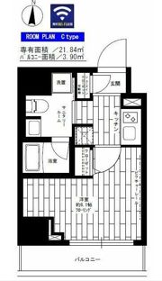 ステージファースト横浜阪東橋の間取り画像