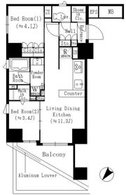 スターヒルズ関内の間取り画像