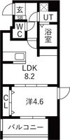 ダイドーメゾン大阪・堂島の間取り画像