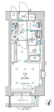 クレイシア板橋蓮沼の間取り画像