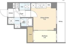 CREATIF 日暮里の間取り画像