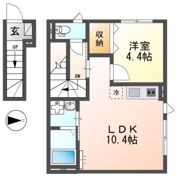 （仮称）調布市富士見町2丁目新築アパートの間取り画像