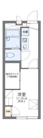 レオパレスグランツⅢの間取り画像