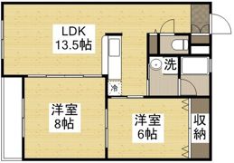 P＆I伊島西ハイツの間取り画像